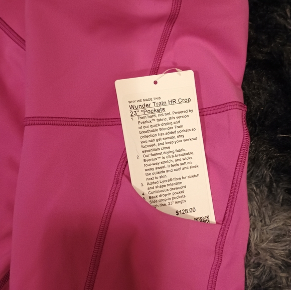 Lululemon Wunder train with pockets - Picture 2 of 2